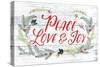 Love Peace Joy-Lula Bijoux-Stretched Canvas