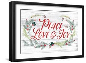 Love Peace Joy-Lula Bijoux-Framed Art Print