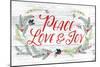 Love Peace Joy-Lula Bijoux-Mounted Art Print