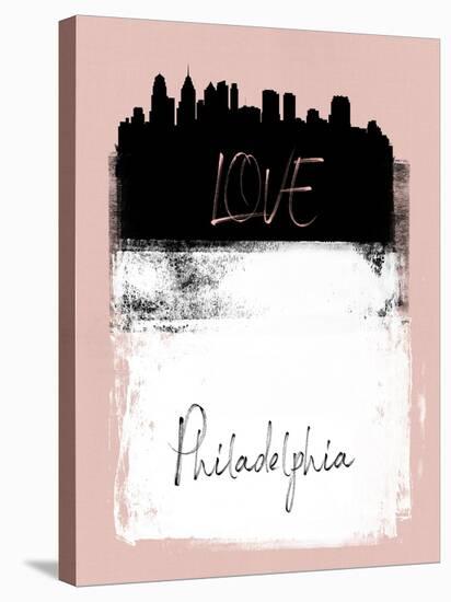 Love Philadelphia-Emma Moore-Stretched Canvas