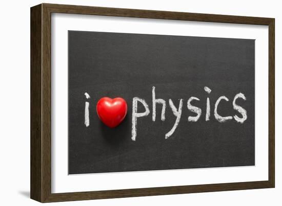 Love Physics-Yury Zap-Framed Art Print