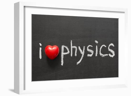 Love Physics-Yury Zap-Framed Art Print