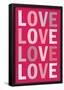 Love (Pink)-null-Framed Poster