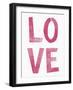 LOVE Pink-Summer Tali Hilty-Framed Giclee Print