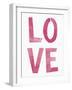 LOVE Pink-Summer Tali Hilty-Framed Giclee Print