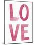 LOVE Pink-Summer Tali Hilty-Mounted Giclee Print