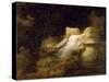 Love Pledge (The Voeu a L'Amou)-Jean-Honoré Fragonard-Stretched Canvas