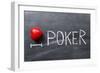 Love Poker-Yury Zap-Framed Art Print