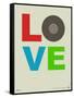 Love Poster-NaxArt-Framed Stretched Canvas