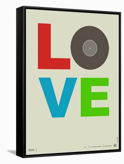 Love Poster-NaxArt-Framed Stretched Canvas