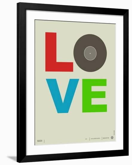 Love Poster-NaxArt-Framed Art Print