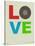 Love Poster-NaxArt-Stretched Canvas