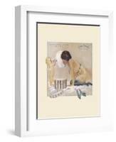 Love Powder-null-Framed Art Print