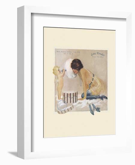 Love Powder-null-Framed Art Print