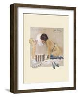 Love Powder-null-Framed Art Print