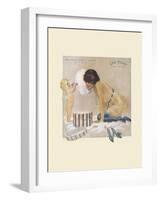 Love Powder-null-Framed Art Print