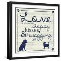 Love Pups 2-Lauren Gibbons-Framed Art Print