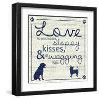 Love Pups 2-Lauren Gibbons-Framed Art Print