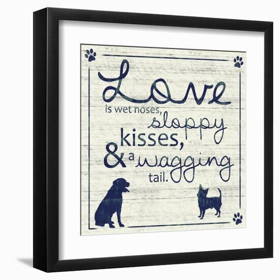 Love Pups 2-Lauren Gibbons-Framed Art Print