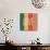 Love Rainbow Retro-Ann Kelle-Art Print displayed on a wall