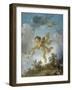 Love Reaching for a Dove-Jean-Honoré Fragonard-Framed Giclee Print
