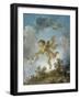 Love Reaching for a Dove-Jean-Honoré Fragonard-Framed Giclee Print