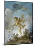 Love Reaching for a Dove-Jean-Honoré Fragonard-Mounted Giclee Print