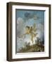 Love Reaching for a Dove-Jean-Honoré Fragonard-Framed Premium Giclee Print