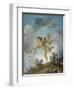 Love Reaching for a Dove-Jean-Honoré Fragonard-Framed Premium Giclee Print