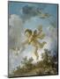 Love Reaching for a Dove-Jean-Honoré Fragonard-Mounted Premium Giclee Print