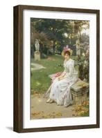 Love's Fair Garden-Wilhelm Menzler-Framed Giclee Print