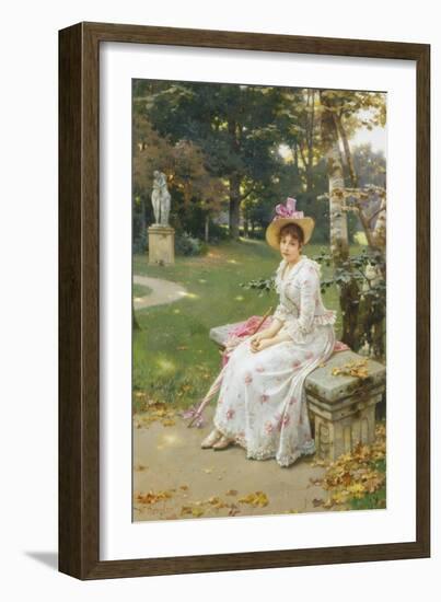 Love's Fair Garden-Wilhelm Menzler-Framed Giclee Print