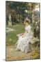 Love's Fair Garden-Wilhelm Menzler-Mounted Giclee Print