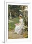 Love's Fair Garden-Wilhelm Menzler-Framed Giclee Print