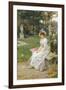 Love's Fair Garden-Wilhelm Menzler-Framed Giclee Print