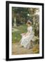 Love's Fair Garden-Wilhelm Menzler-Framed Giclee Print