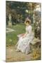 Love's Fair Garden-Wilhelm Menzler-Mounted Giclee Print