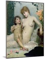 Love's First Lesson, 1885-Solomon Joseph Solomon-Mounted Giclee Print