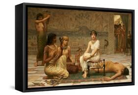 Love's Labour Lost, 1885-Edwin Long-Framed Stretched Canvas