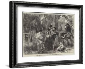 Love's Labour's Lost-Frederick Richard Pickersgill-Framed Giclee Print