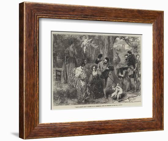 Love's Labour's Lost-Frederick Richard Pickersgill-Framed Giclee Print