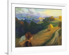 Love's Meandering Path-Michel Simonidi-Framed Giclee Print