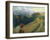 Love's Meandering Path-Michel Simonidy-Framed Giclee Print