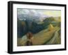 Love's Meandering Path-Michel Simonidy-Framed Giclee Print