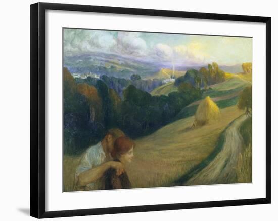 Love's Meandering Path-Michel Simonidy-Framed Giclee Print