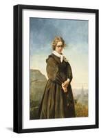 Love's Melancholy, 1866-Constant Mayer-Framed Giclee Print