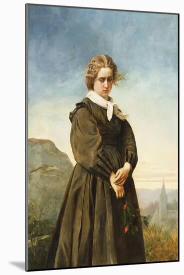 Love's Melancholy, 1866-Constant Mayer-Mounted Giclee Print