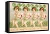 Love's Message to My Valentine Victorian Valentine-David Pollack-Framed Stretched Canvas