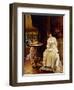 Love's Messenger-Alfred Emile Léopold Stevens-Framed Giclee Print