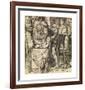 Love's Mirror or a Parable of Love-Dante Gabriel Rossetti-Framed Premium Giclee Print